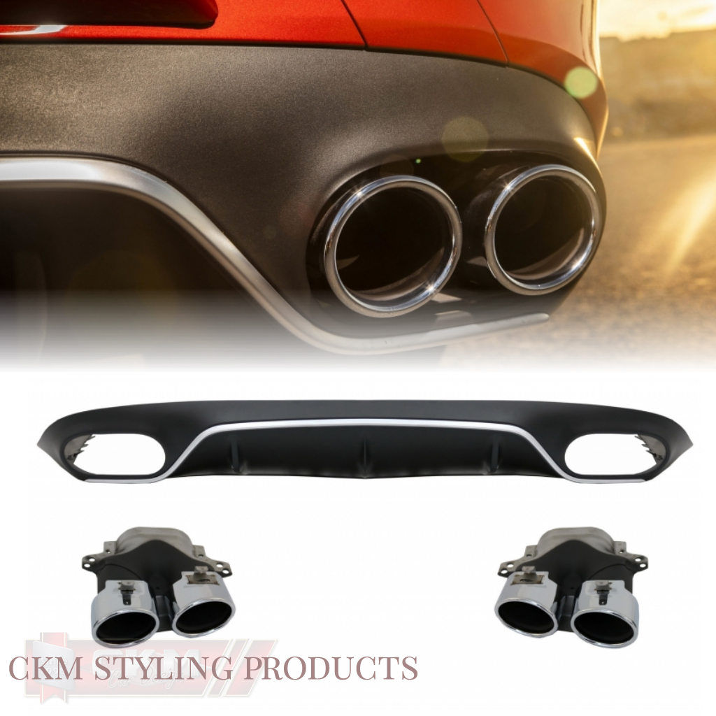 1. E53 look diffuser+pipes