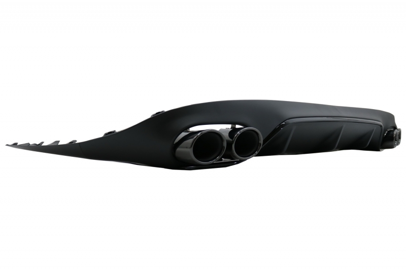 1. E53 look diffuser+pipes BLACK LINE - 2