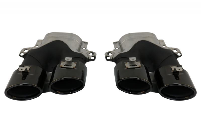 1. E53 look diffuser+pipes BLACK LINE - 4