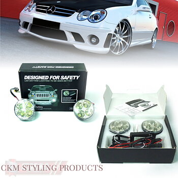 1. CKM FRONT 1st  "C63 AMG LOOK" fog light kit 2pcs