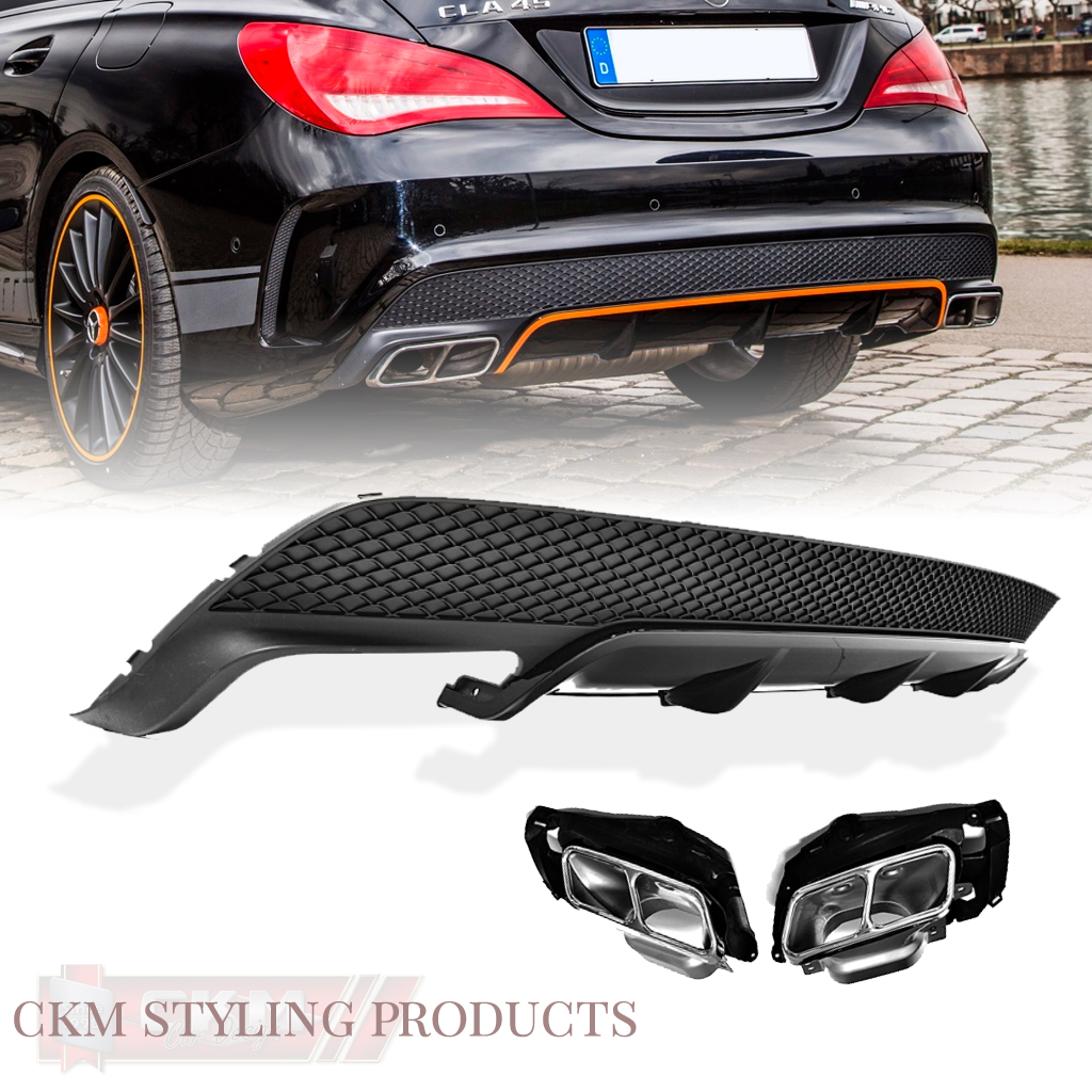 1. CKM w117 sport diffuser + pipes in black