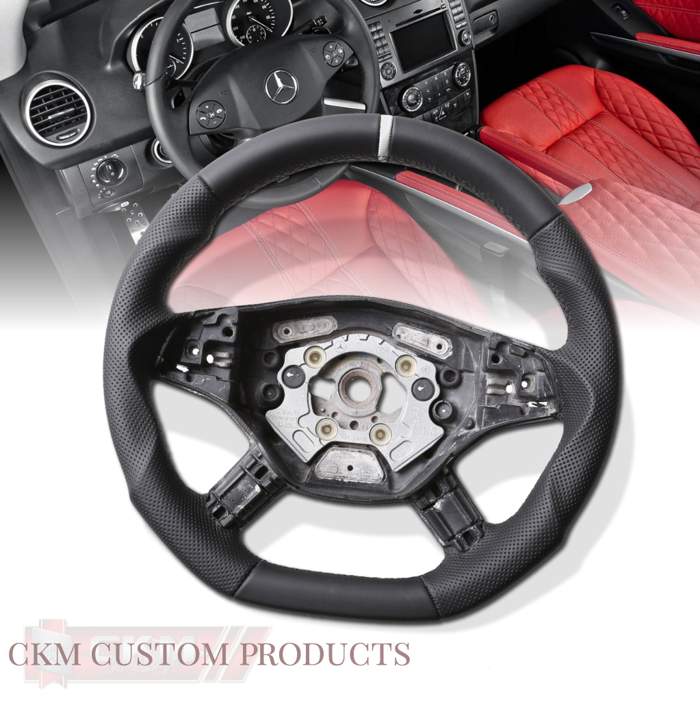 1. steering wheel sport mb original handmade 1pcs