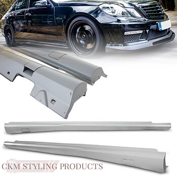 1. CKM "E63 A-look" siceskirts 2pcs