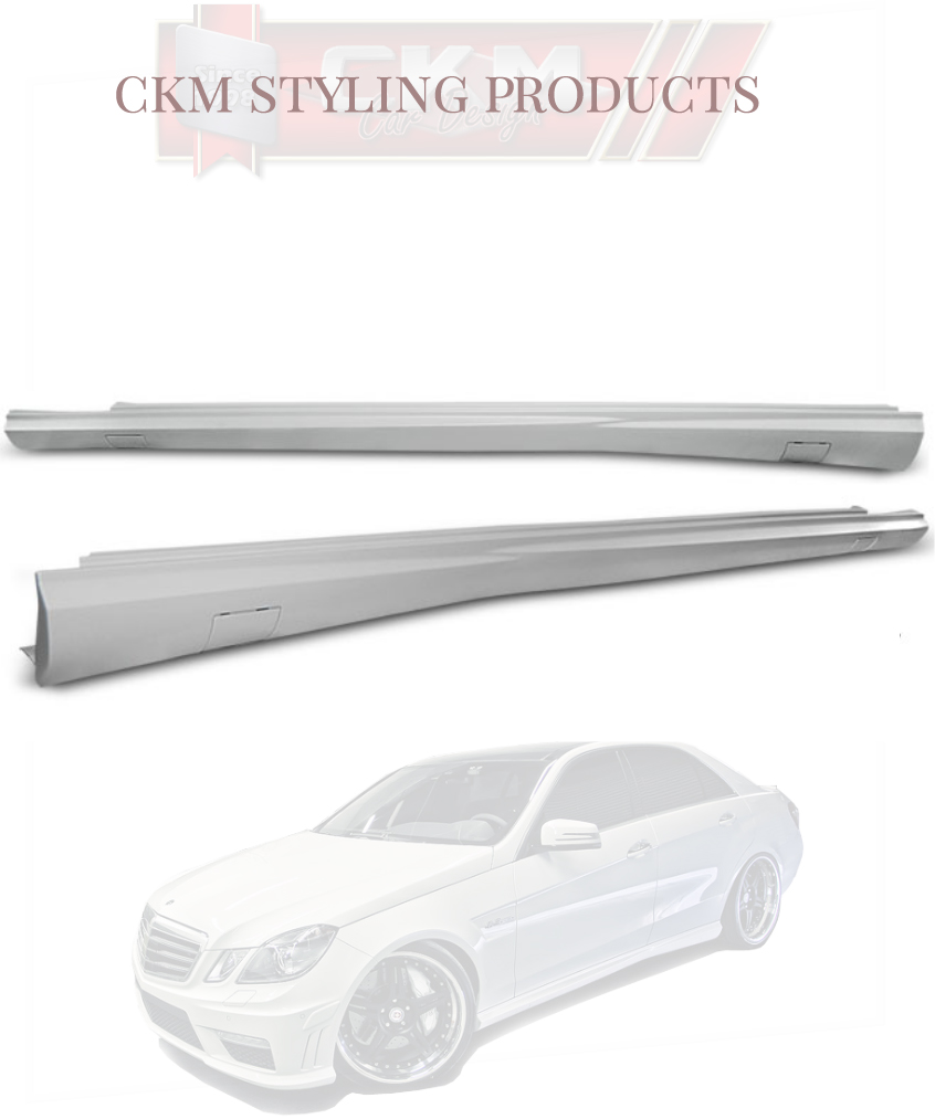 1. CKM "E63 A-look" siceskirts 2pcs - 2