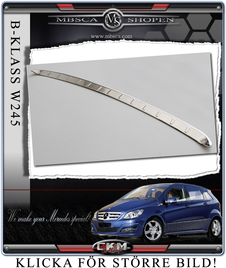 Chromelist protective for trunk - 2