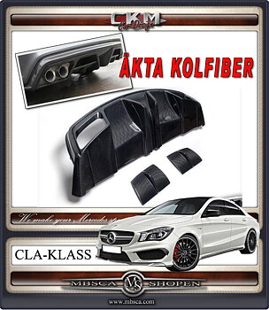1. Diffuser i äkta kolfiber FÖR AMG bilar