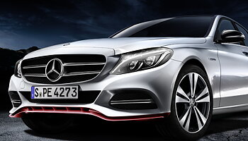 1. Front lip MB Original 2 pcs set