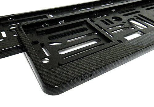 Licensplate carbon look. 1pcs - 4