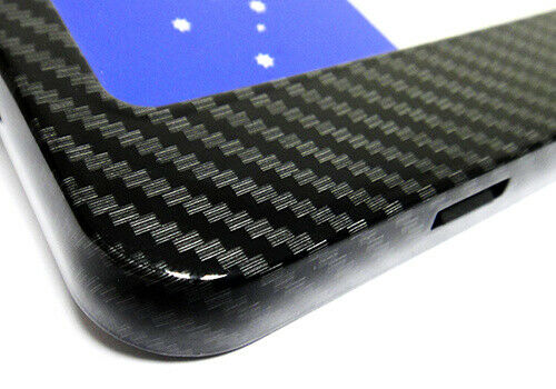 Licensplate carbon look. 1pcs - 2