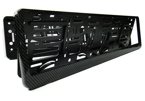 Licensplate carbon look. 1pcs - 5