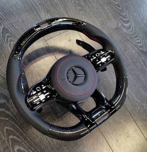 1. Steering sport FACELIFT 2018 style Leather/ Carbon/Piano LED Display PLUG N PLAY - 17