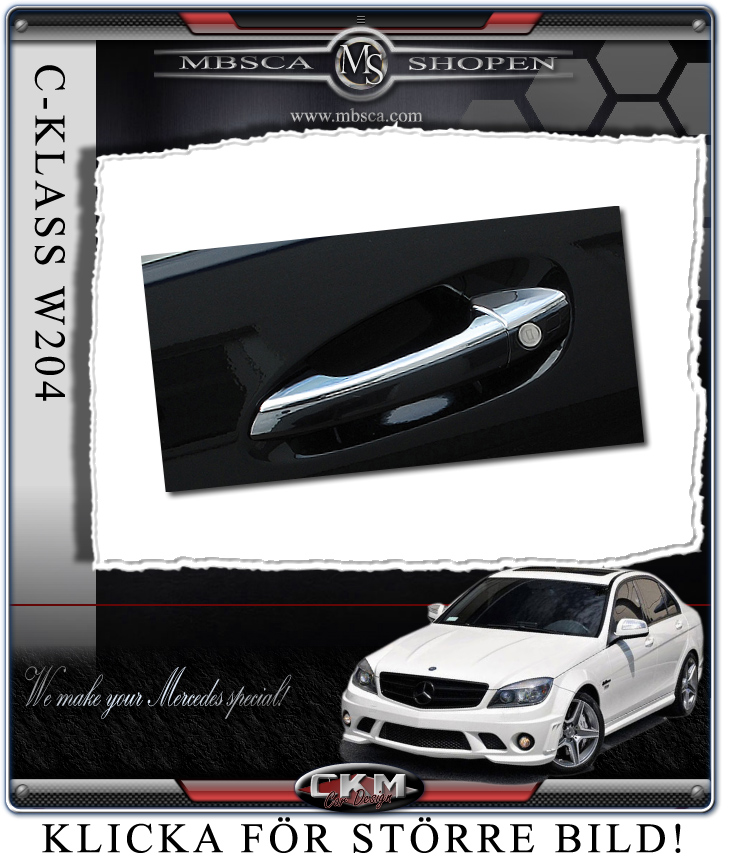 Chrome handle covers