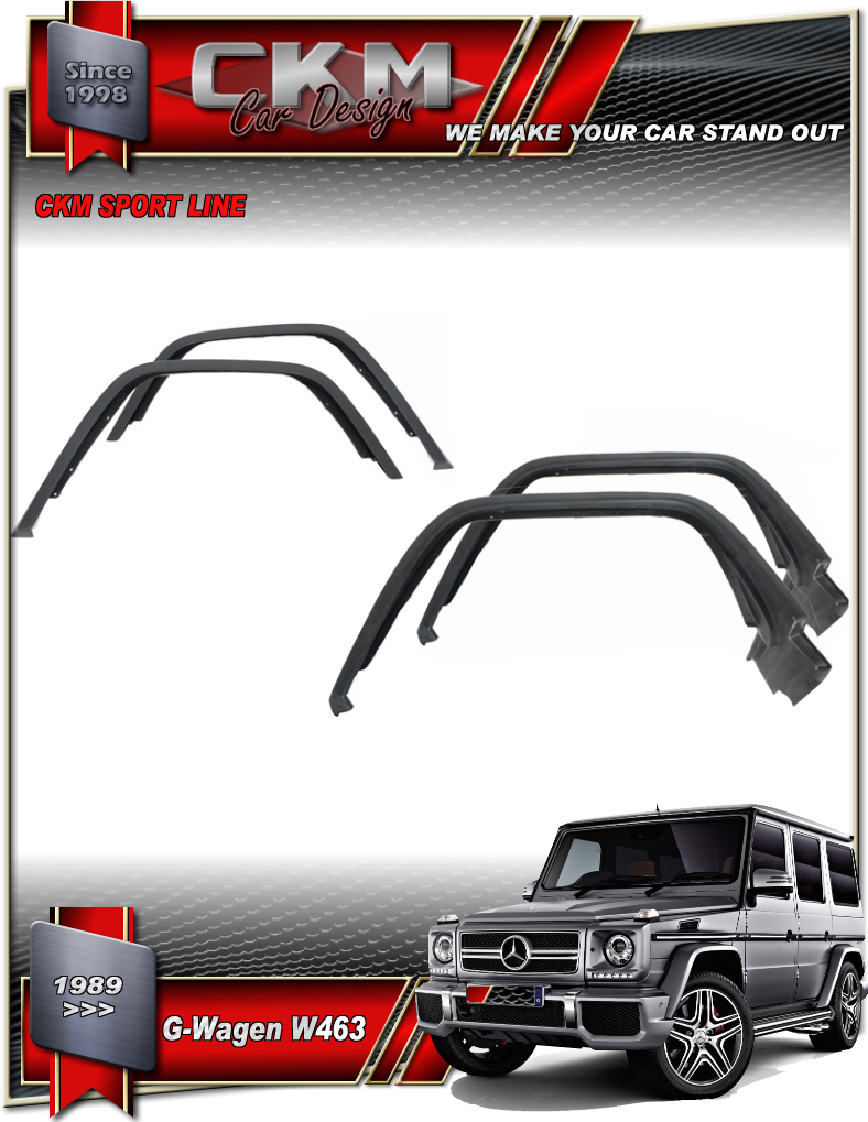 1. A-look wheel arches 4pcs kit