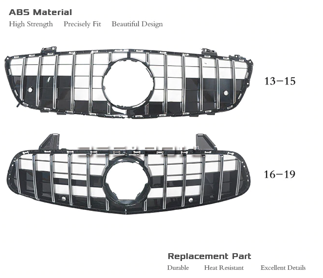 1. AMG GT-R PANAMERICAN look grill 2013-2015 - 4