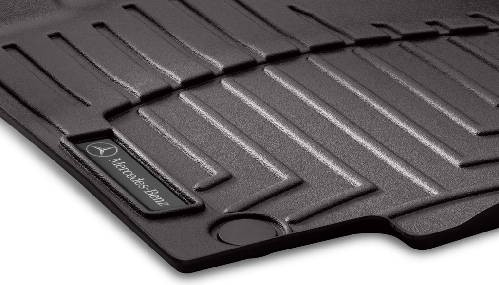 Floor matsrubber  OEM 3pcs Black Mocha brown - 2