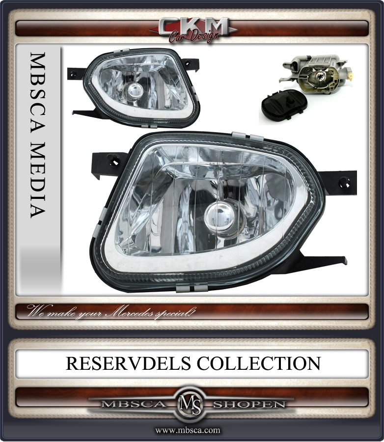 Clear fog lights 02-05 1 pcs