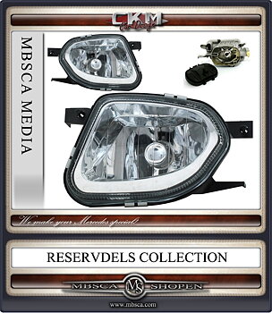 Clear fog lights 02-05 1 pcs