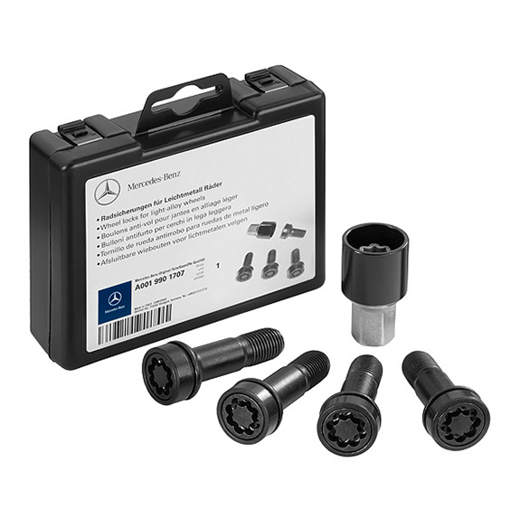 Locknuts MB Original 4st Black M14 x 1,5 x 45  - 2
