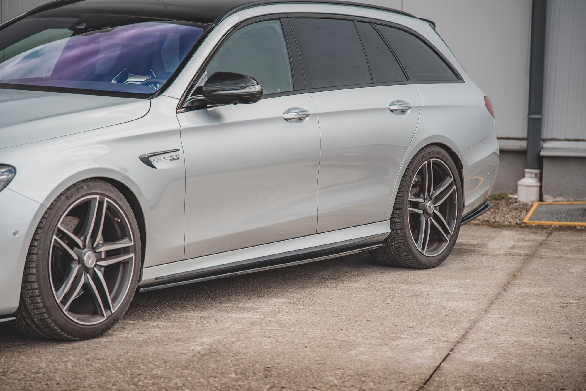 1. CKM Side extensions 2pcs E63 AMG 2017- - 2