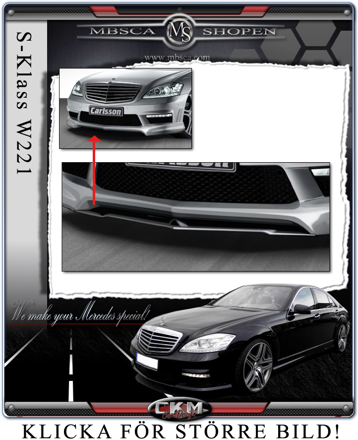 3. Carlsson lip for the Carlsson spoiler