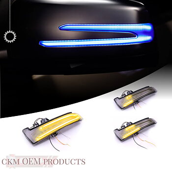Blinkers front Smoke DYNAMIC 2pcs