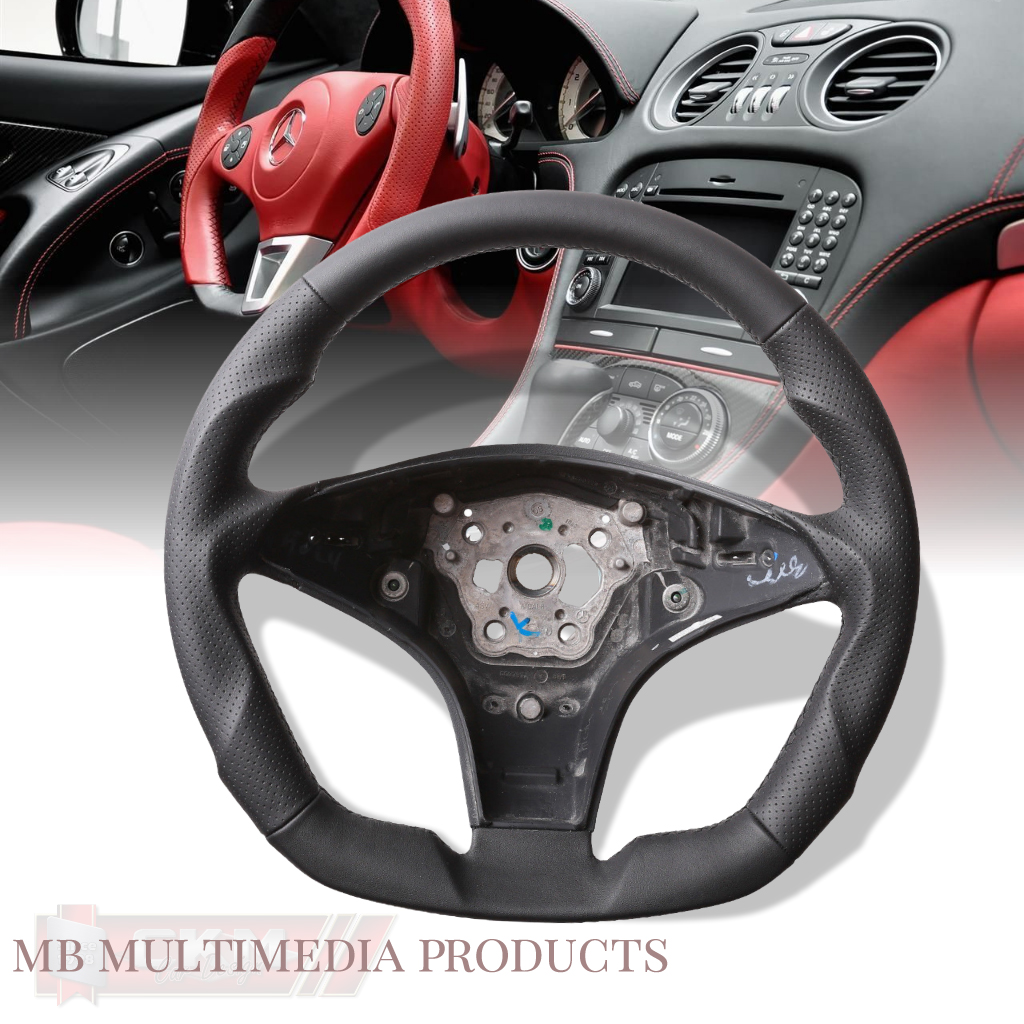 1. steering wheel sport mb original handmade 1pcs - 2