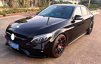 1. AMG "e63s look" grill all black 1pcs