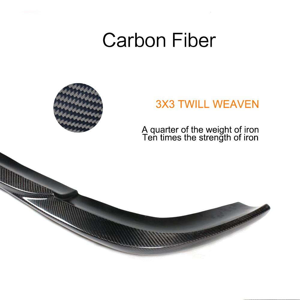 1. carbon ckm front lip cls63 1pcs - 7