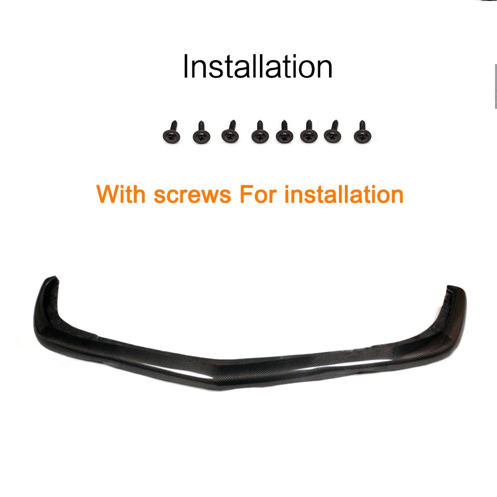 1. carbon ckm front lip cls63 1pcs - 6