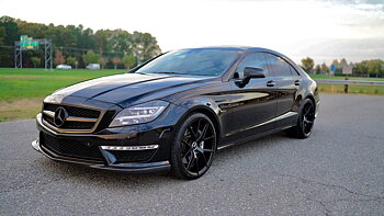 1. carbon ckm front lip cls63 1pcs