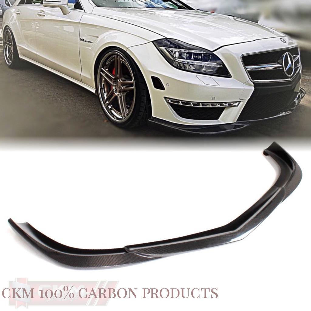 1. carbon ckm front lip cls63 1pcs