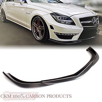 1. carbon ckm front lip cls63 1pcs