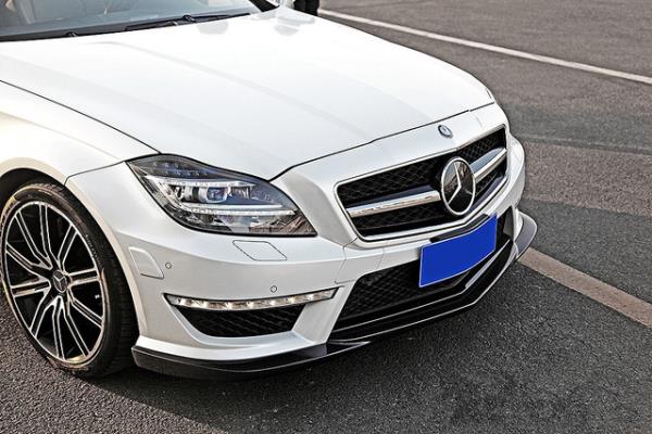 1. carbon ckm front lip cls63 1pcs - 4
