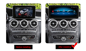 1. AMG GT Comand 10,25" Android Widescreen touchscreen