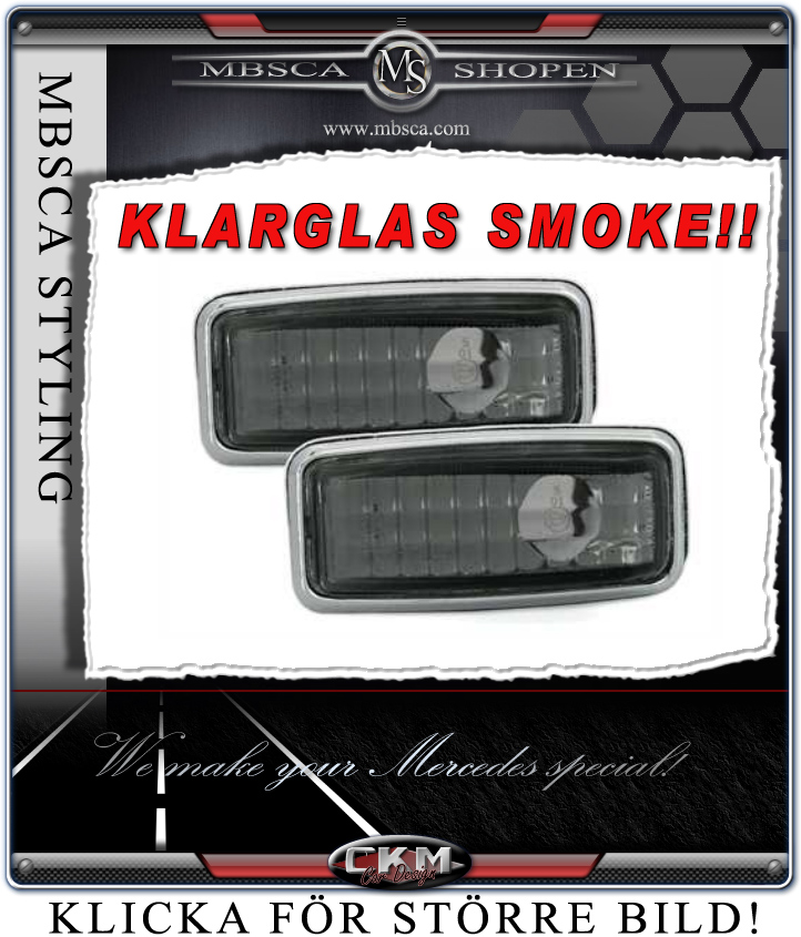 Crystal side markers smoke 2 pcs - 3