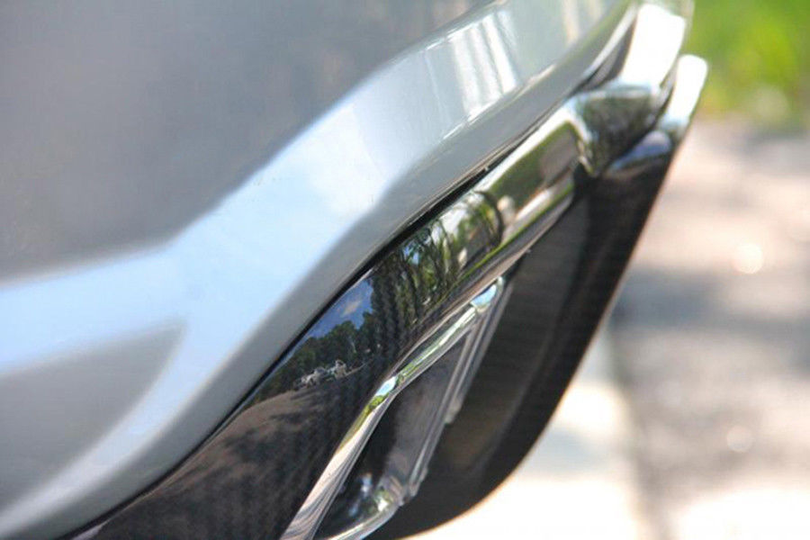 1. Carbon diffuser till AMG spoiler sport. - 10