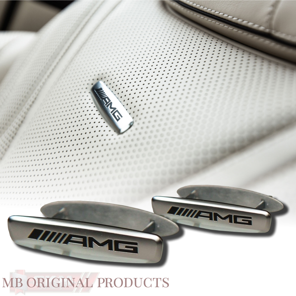 Emblem AMG seat+matt Emblem facelift 1st