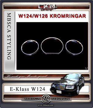 Chrome rings cluster 3pcs