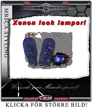 Park light Xenon look. 5w