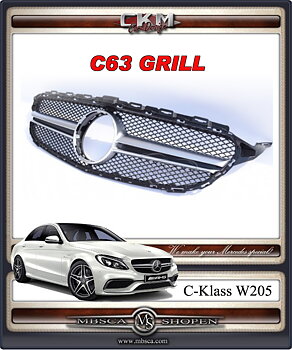 1. AMG C63 look grill