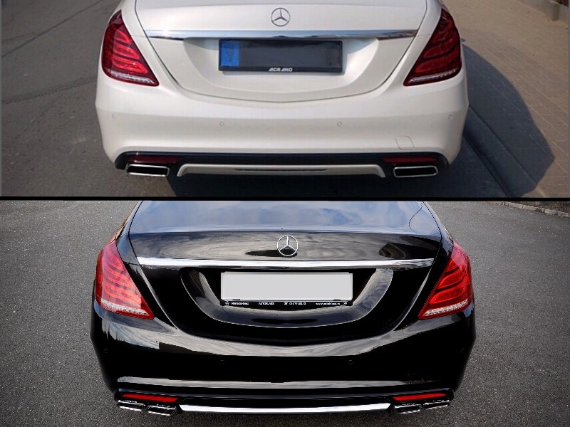 1. CKM S65 AMG look rear kit  - 5