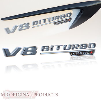 Emblem AMG v8 biturbo 4matic 1st