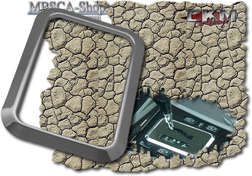 Chromeframe for gearchanger. Tiptronik - 3