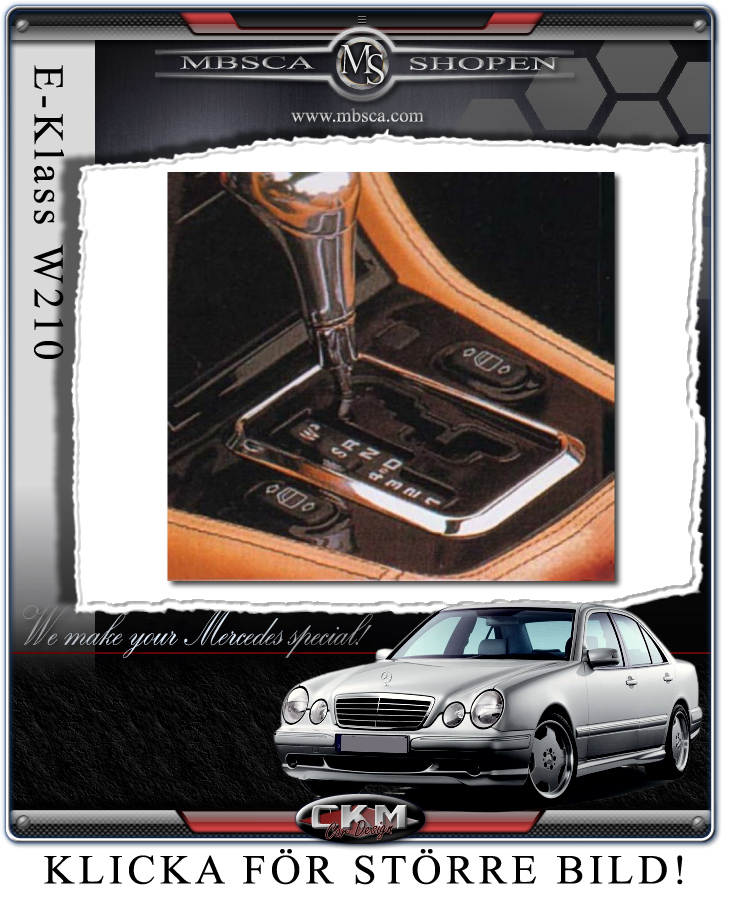Chromeframe for gearchanger. Tiptronik - 2