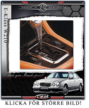 Chromeframe for gearchanger. Tiptronik