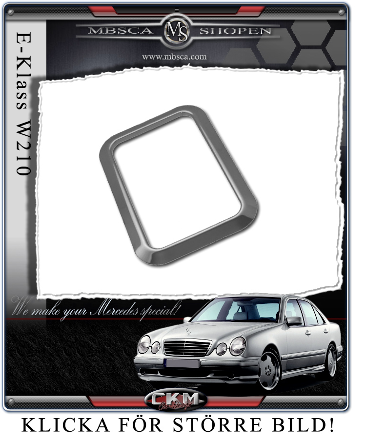 Chromeframe for gearchanger. Tiptronik