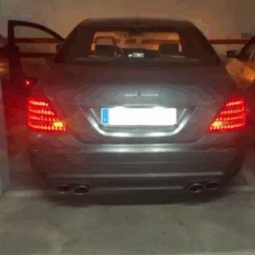 Facelift "look" baklysen 2 st Red/Smoke DYNAMIK blinker - 5