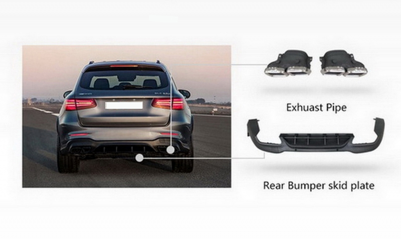 1. GLC63 facelift A LOOK kit and rear diff  - 6