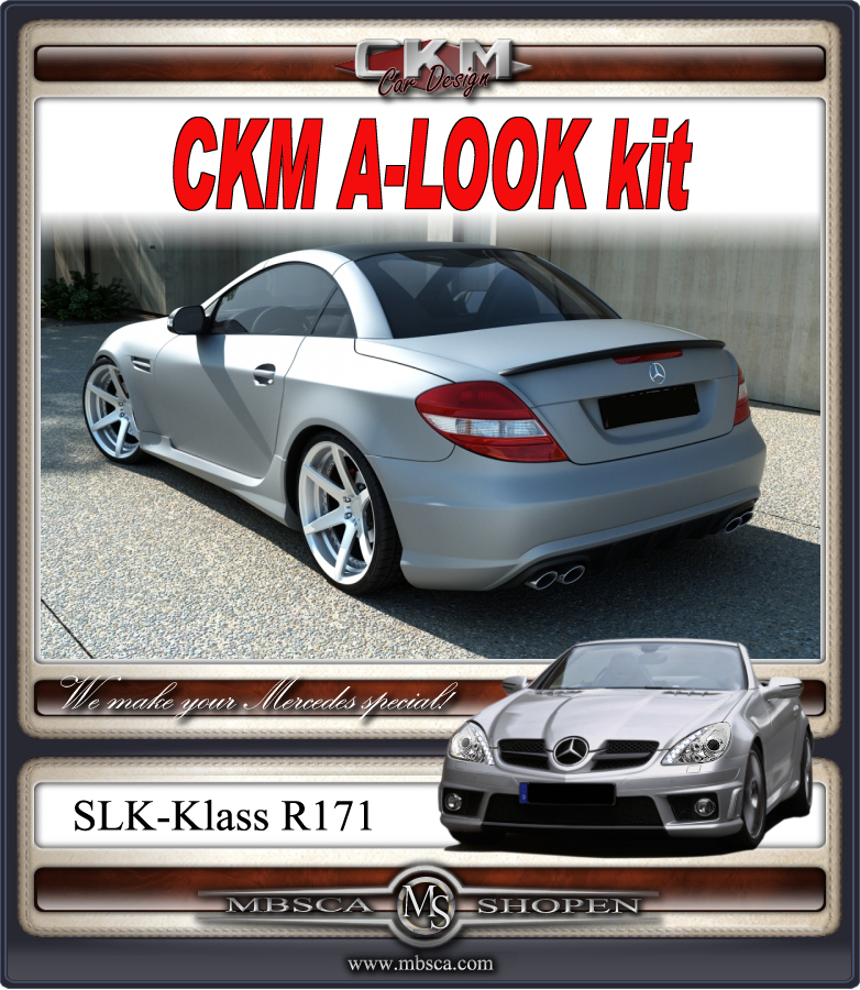 1. CKM "A-look" Spoiler kit 4 delar - 2
