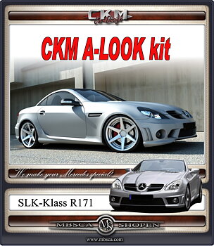 1. CKM "A-look" Spoiler kit 4 delar